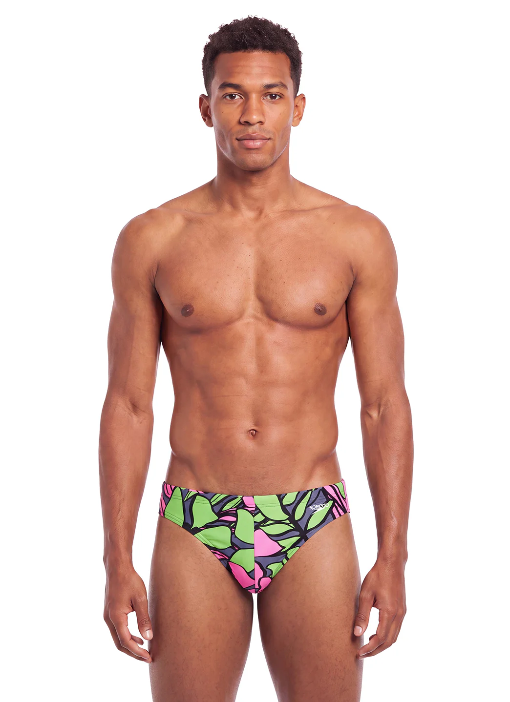 Speedo Men's 2" Print The Speedo Brief Swimsuit - Image 3