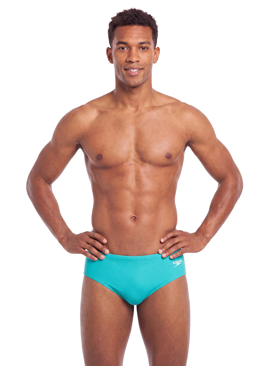 Speedo Men's 3" Solid The Speedo Brief Swimsuit - Image 12