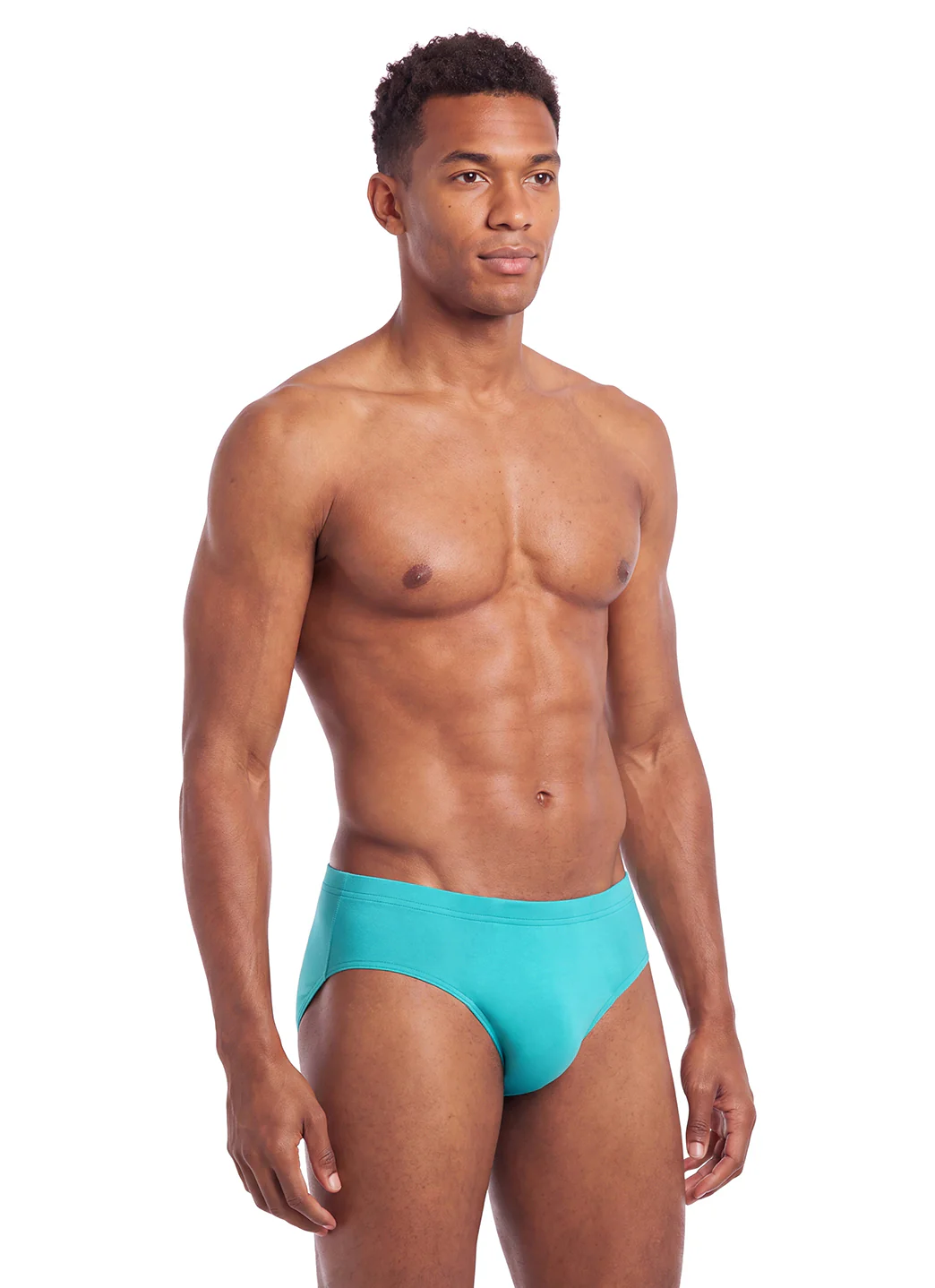 Speedo Men's 3" Solid The Speedo Brief Swimsuit - Image 14