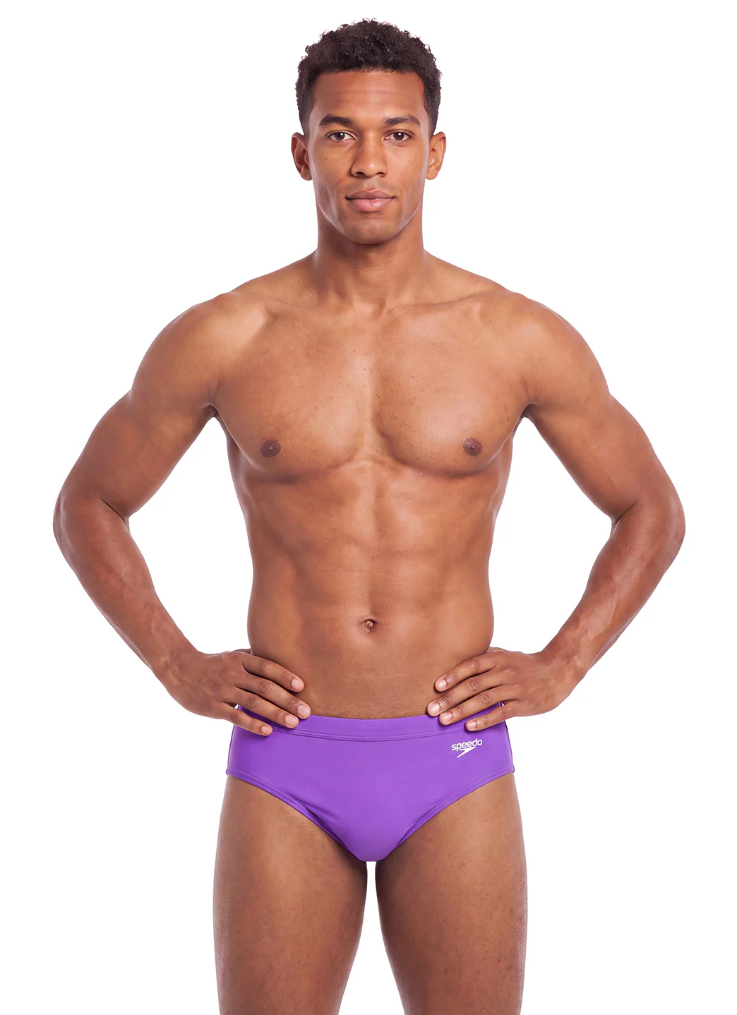 Speedo Men's 3" Solid The Speedo Brief Swimsuit - Image 3