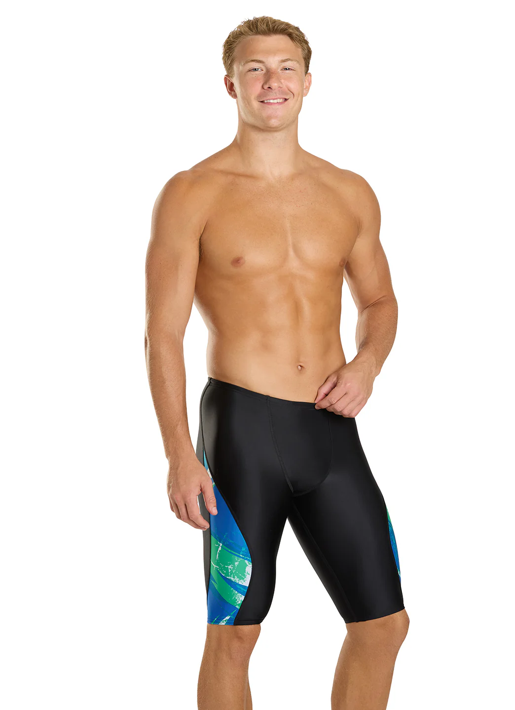 Speedo Men's Bolted Splice Jammer Swimsuit - Image 3