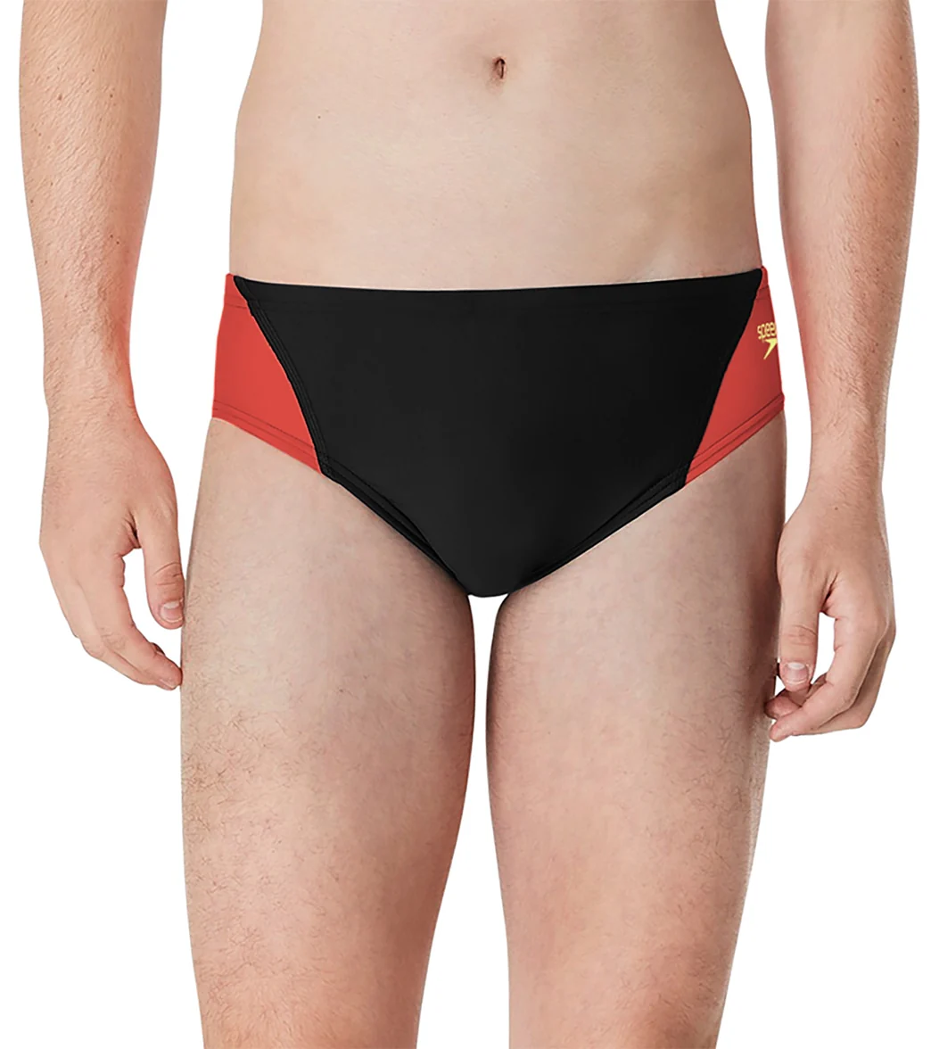 Speedo Men's Eco Splice Brief Swimsuit - Image 8
