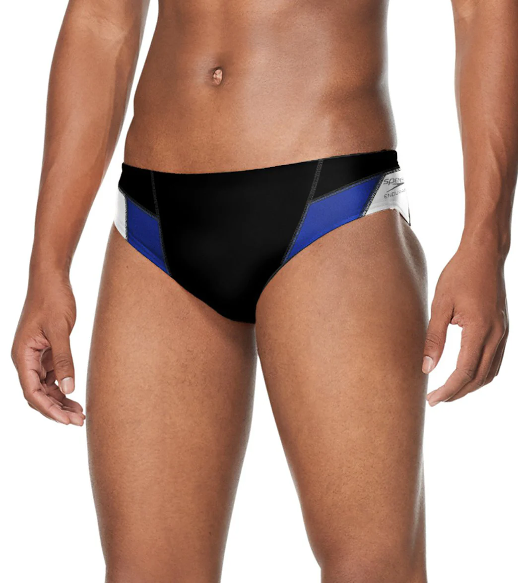 Speedo Men's Edge Splice Brief Swimsuit - Image 43