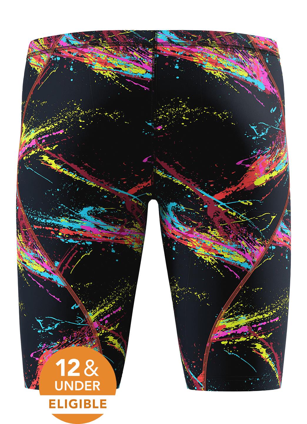 Speedo Men's Fastskin Printed Hyperspark Jammer Tech Suit Swimsuit - Image 16