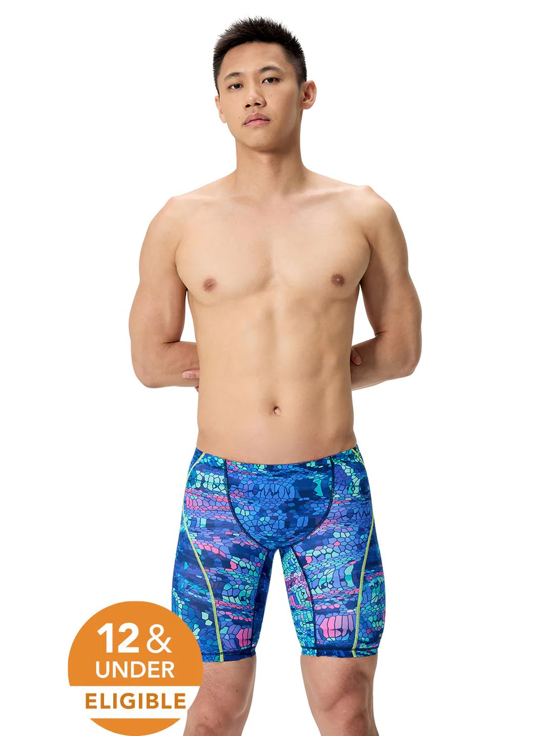 Speedo Men's Fastskin Printed Hyperspark Jammer Tech Suit Swimsuit - Image 19