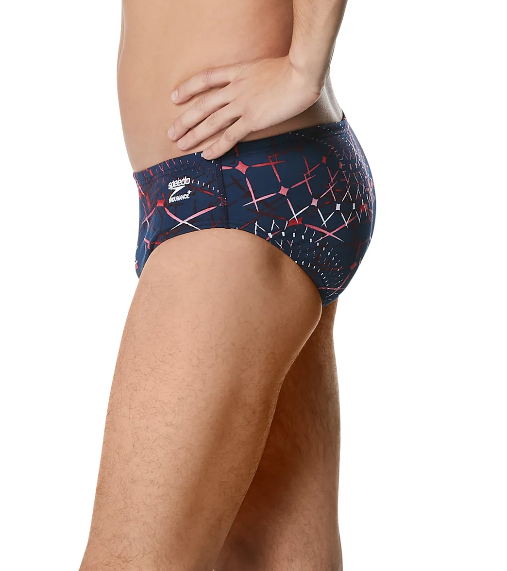 Speedo Men's Galactic Highway Brief Swimsuit - Image 34