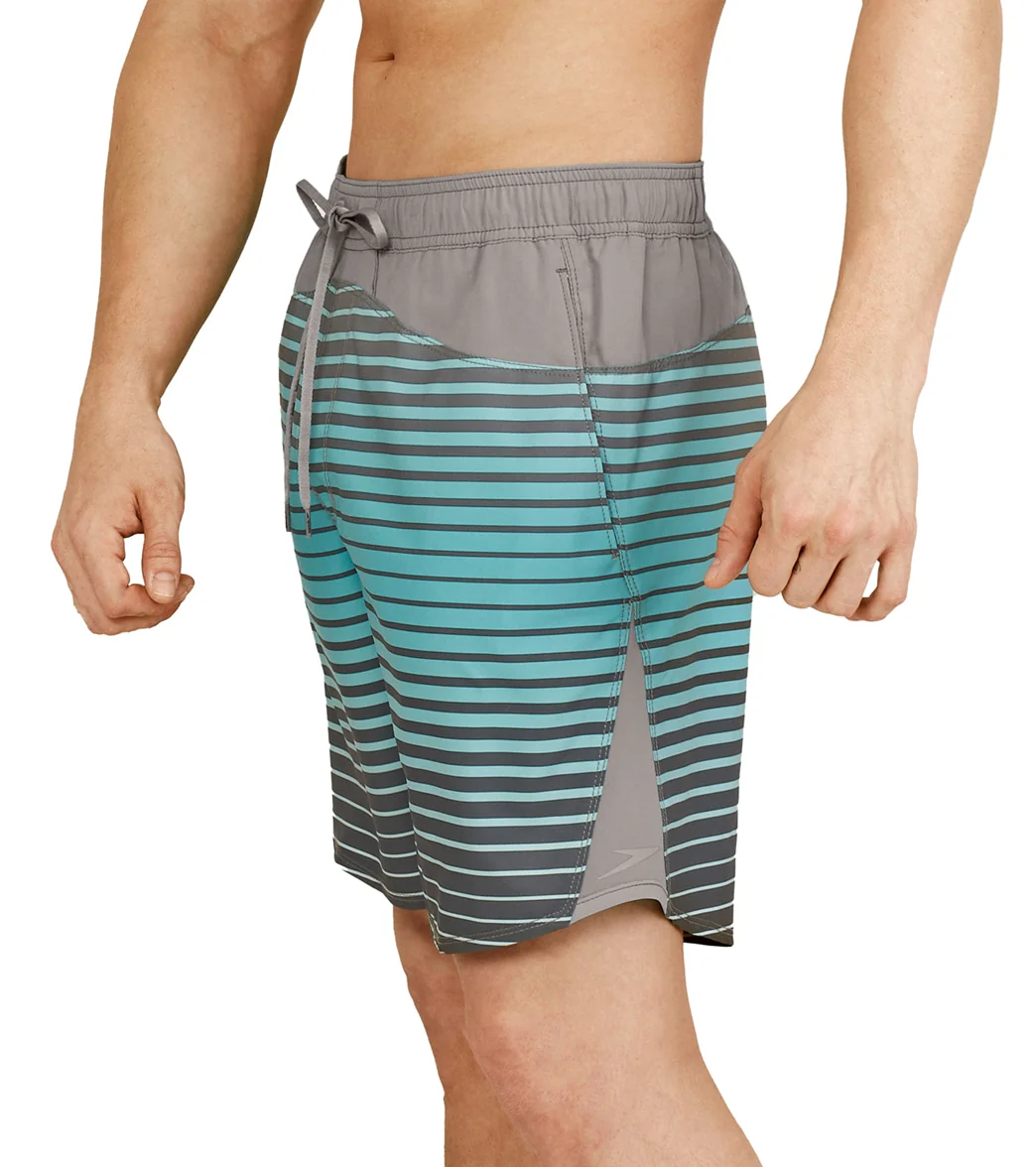 Speedo Men's Inter Fusion Stripe Board Shorts - Image 2