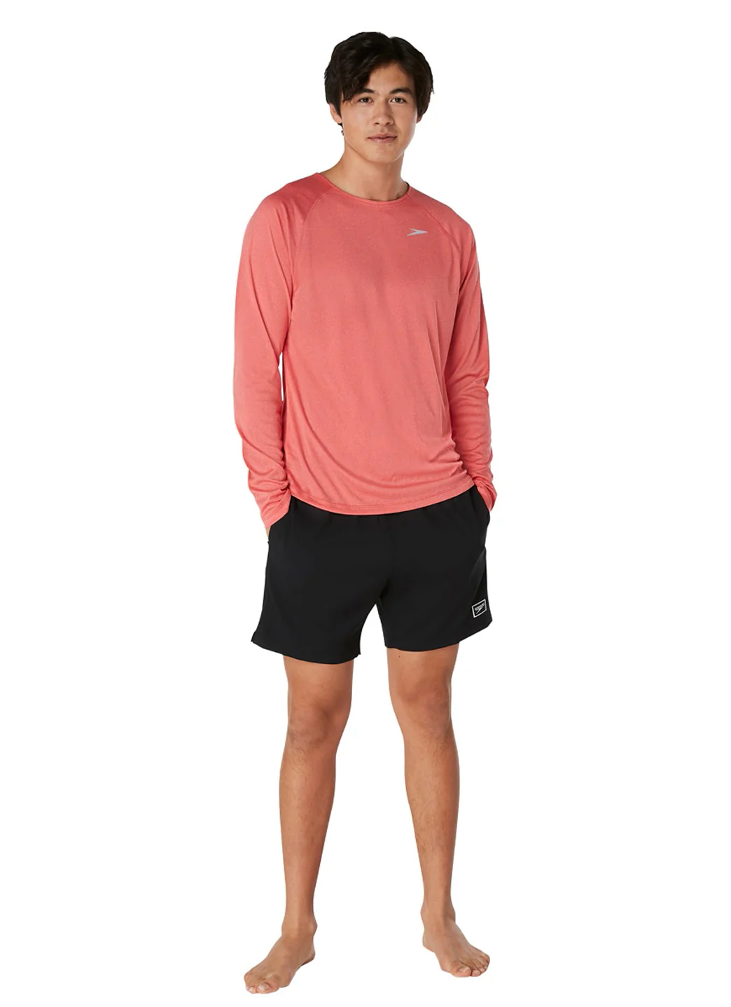 Speedo Men's Long Sleeve Swim Shirt - Image 35