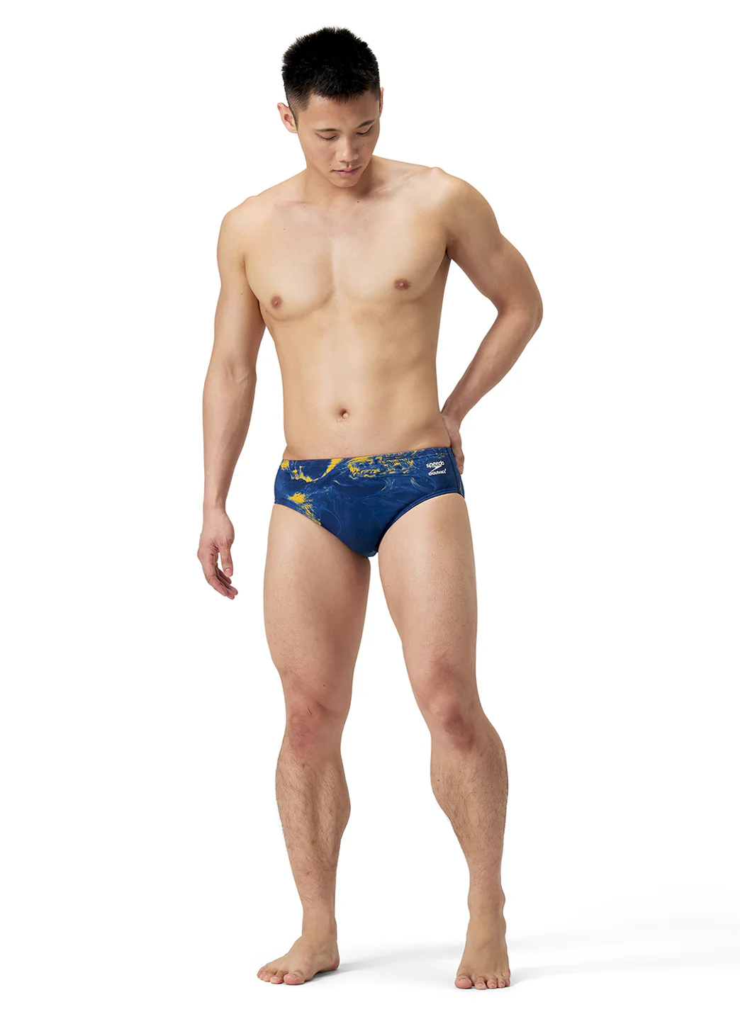 Speedo Men's Lunar Storm Brief Swimsuit - Image 68