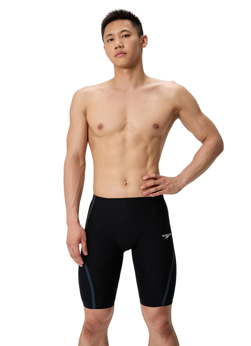 Speedo Men's LZR Intent 2.0 High Waist Jammer Tech Suit Swimsuit - Image 2