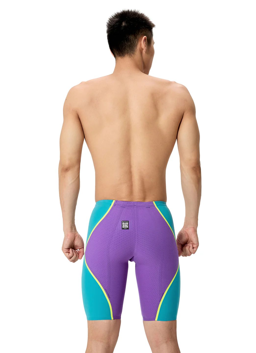 Speedo Men's LZR Intent 2.0 High Waist Jammer Tech Suit Swimsuit - Image 26