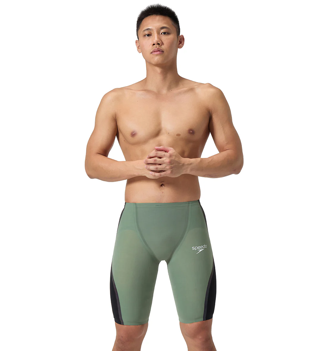 Speedo Men's LZR Intent 2.0 High Waist Jammer Tech Suit Swimsuit - Image 35