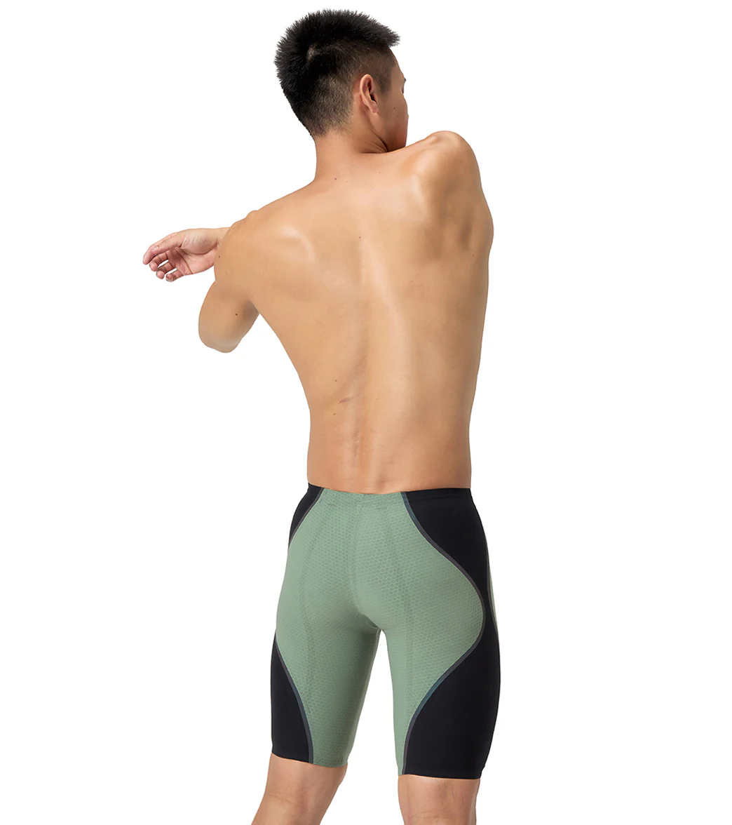 Speedo Men's LZR Intent 2.0 High Waist Jammer Tech Suit Swimsuit - Image 37