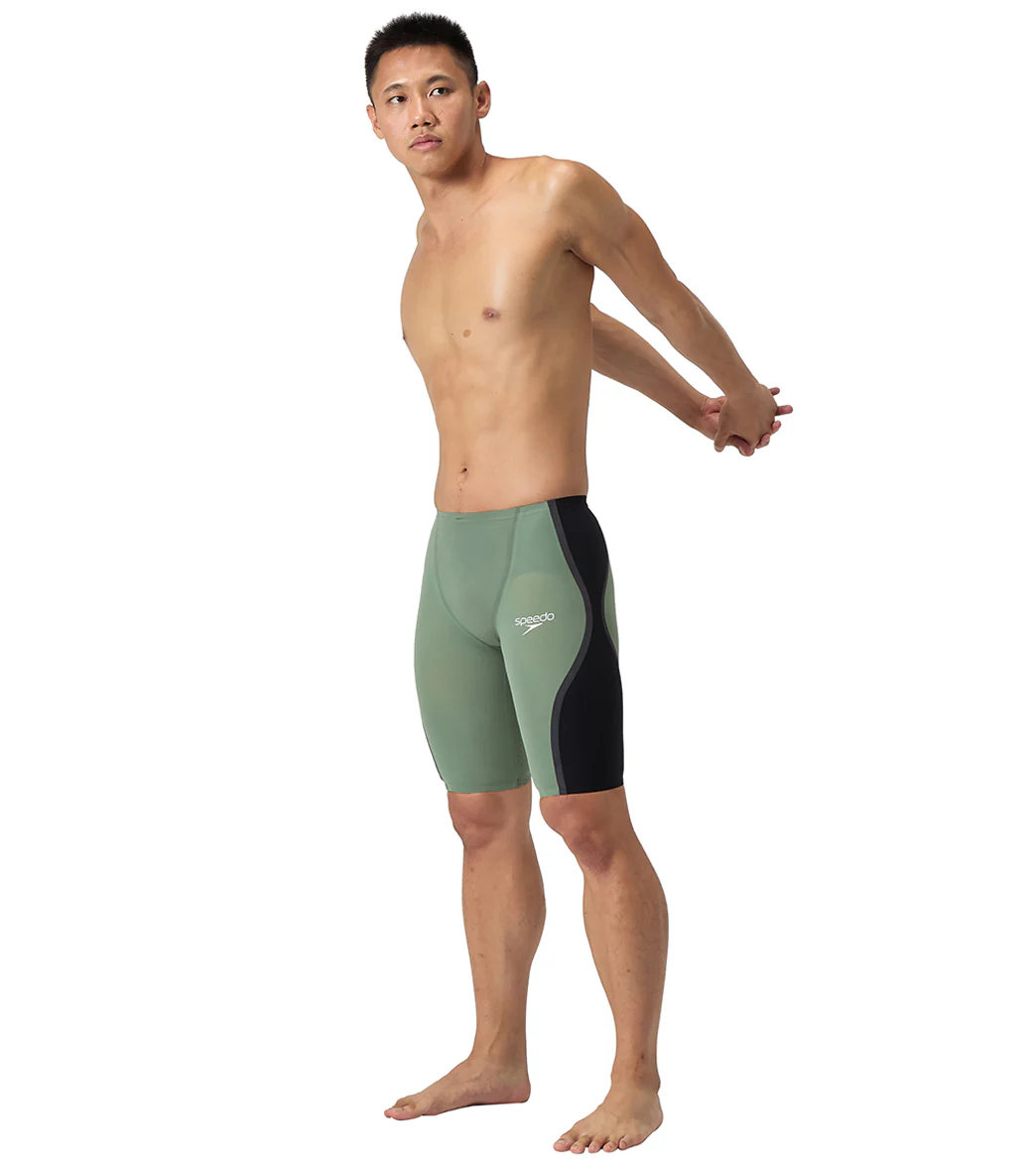 Speedo Men's LZR Intent 2.0 High Waist Jammer Tech Suit Swimsuit - Image 38