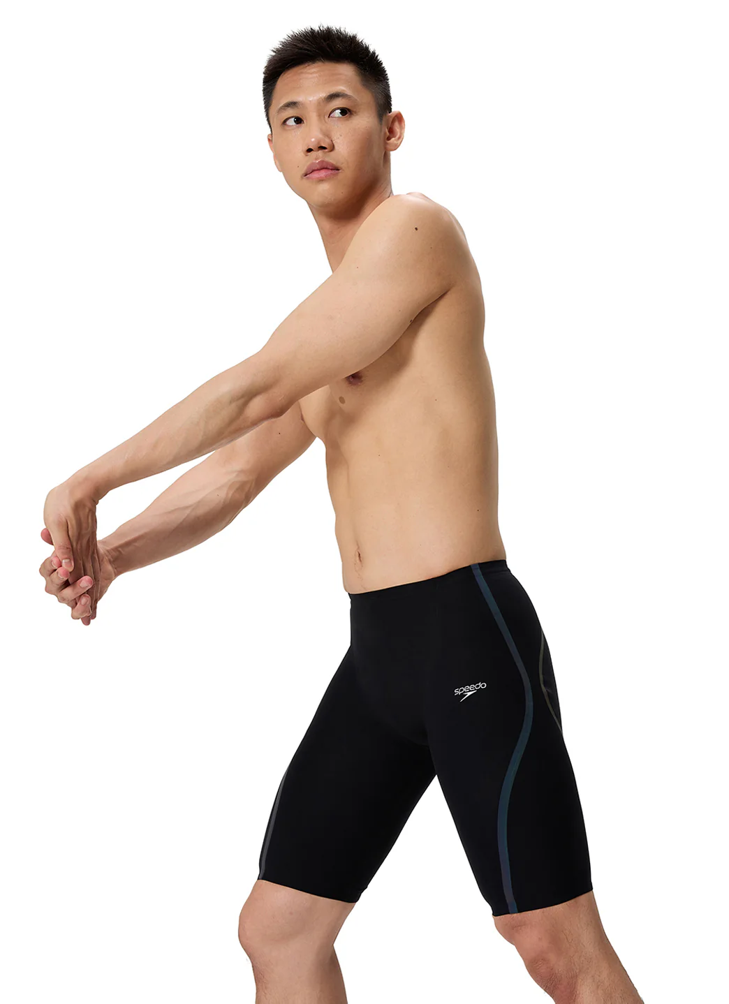 Speedo Men's LZR Intent 2.0 High Waist Jammer Tech Suit Swimsuit - Image 4
