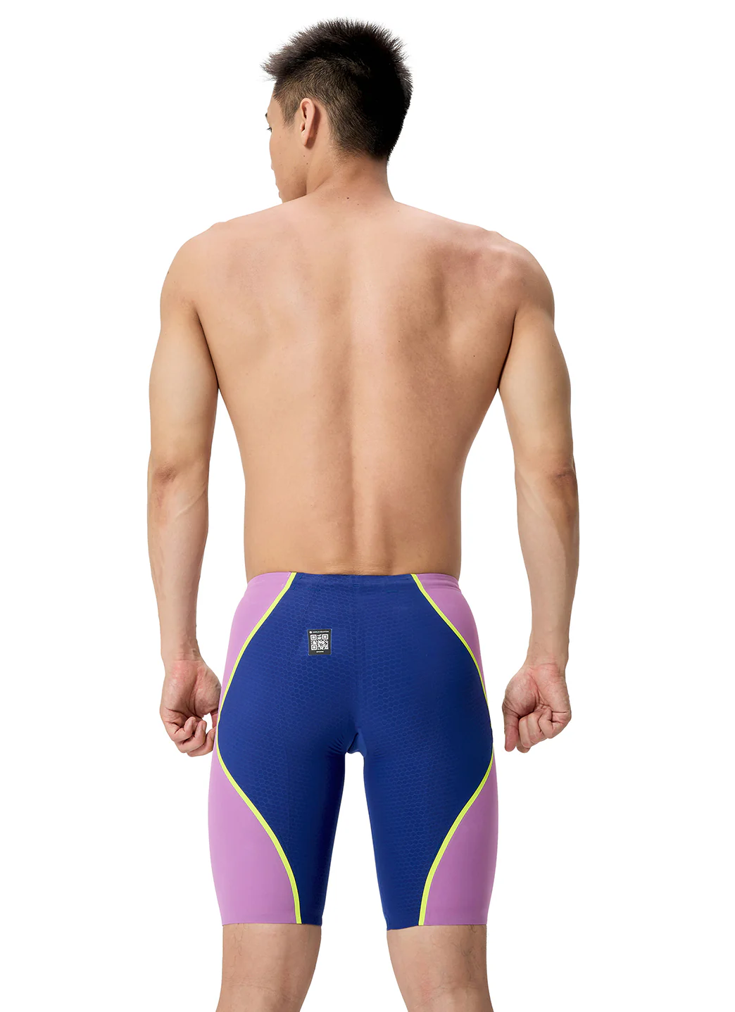 Speedo Men's LZR Intent 2.0 High Waist Jammer Tech Suit Swimsuit - Image 45