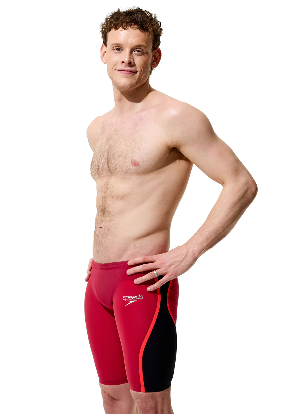 Speedo Men's LZR Intent 2.0 Jammer Tech Suit Swimsuit - Image 100