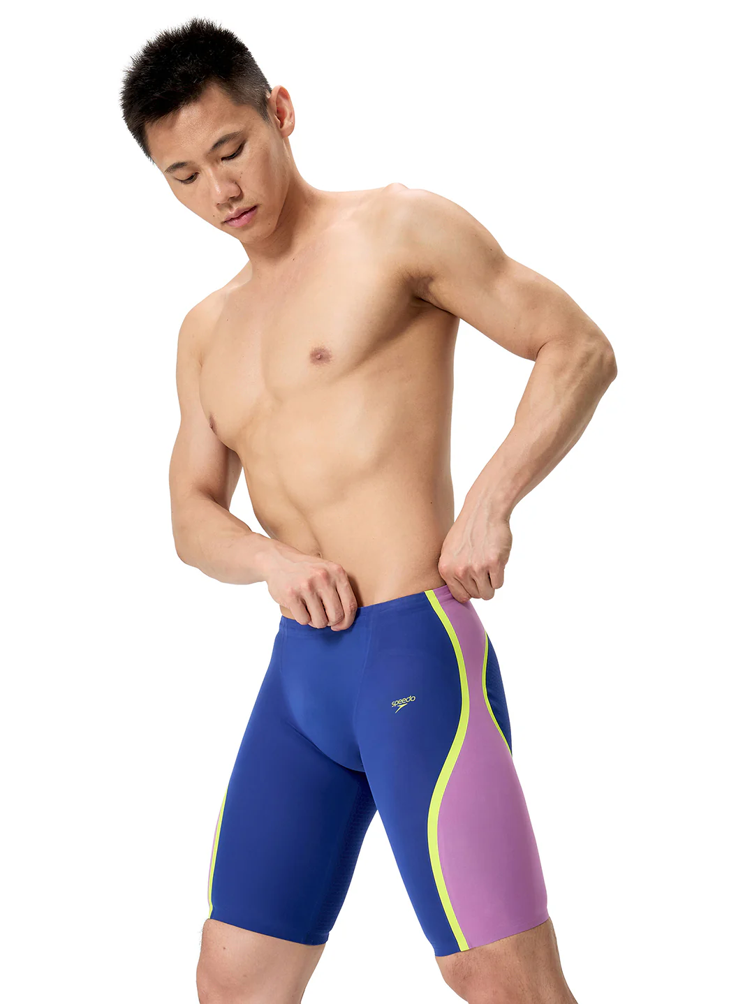 Speedo Men's LZR Intent 2.0 Jammer Tech Suit Swimsuit - Image 51