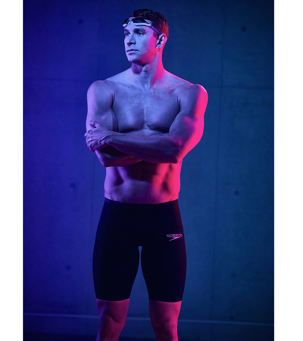 Speedo Men's LZR Valor 2.0 High Waist Jammer Tech Suit Swimsuit - Image 19