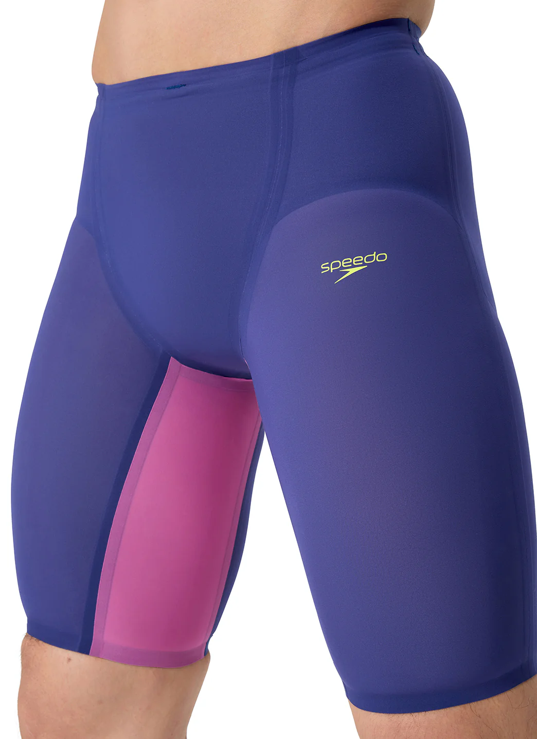 Speedo Men's LZR Valor 2.0 High Waist Jammer Tech Suit Swimsuit - Image 39
