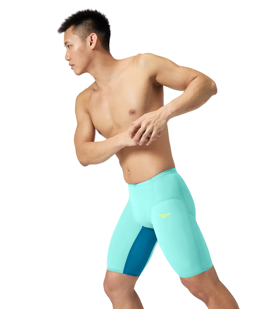 Speedo Men's LZR Valor 2.0 High Waist Jammer Tech Suit Swimsuit - Image 94