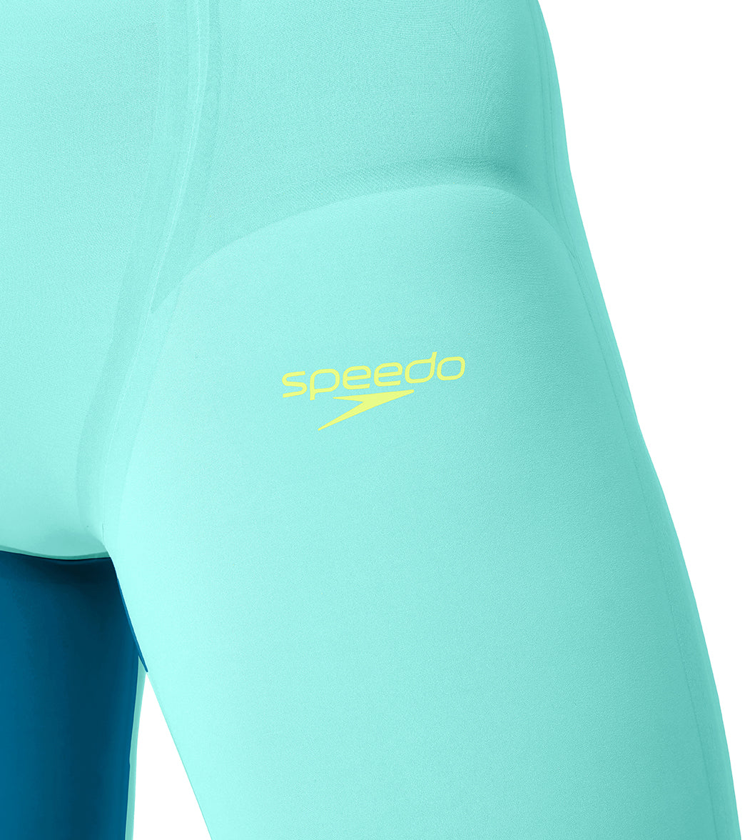 Speedo Men's LZR Valor 2.0 High Waist Jammer Tech Suit Swimsuit - Image 98