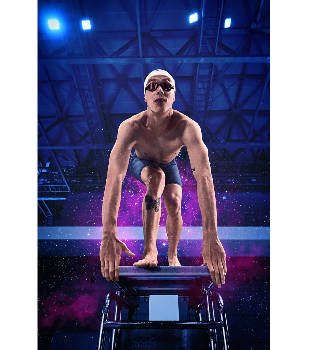 Speedo Men's LZR Valor 2.0 Jammer Tech Suit Swimsuit - Image 100