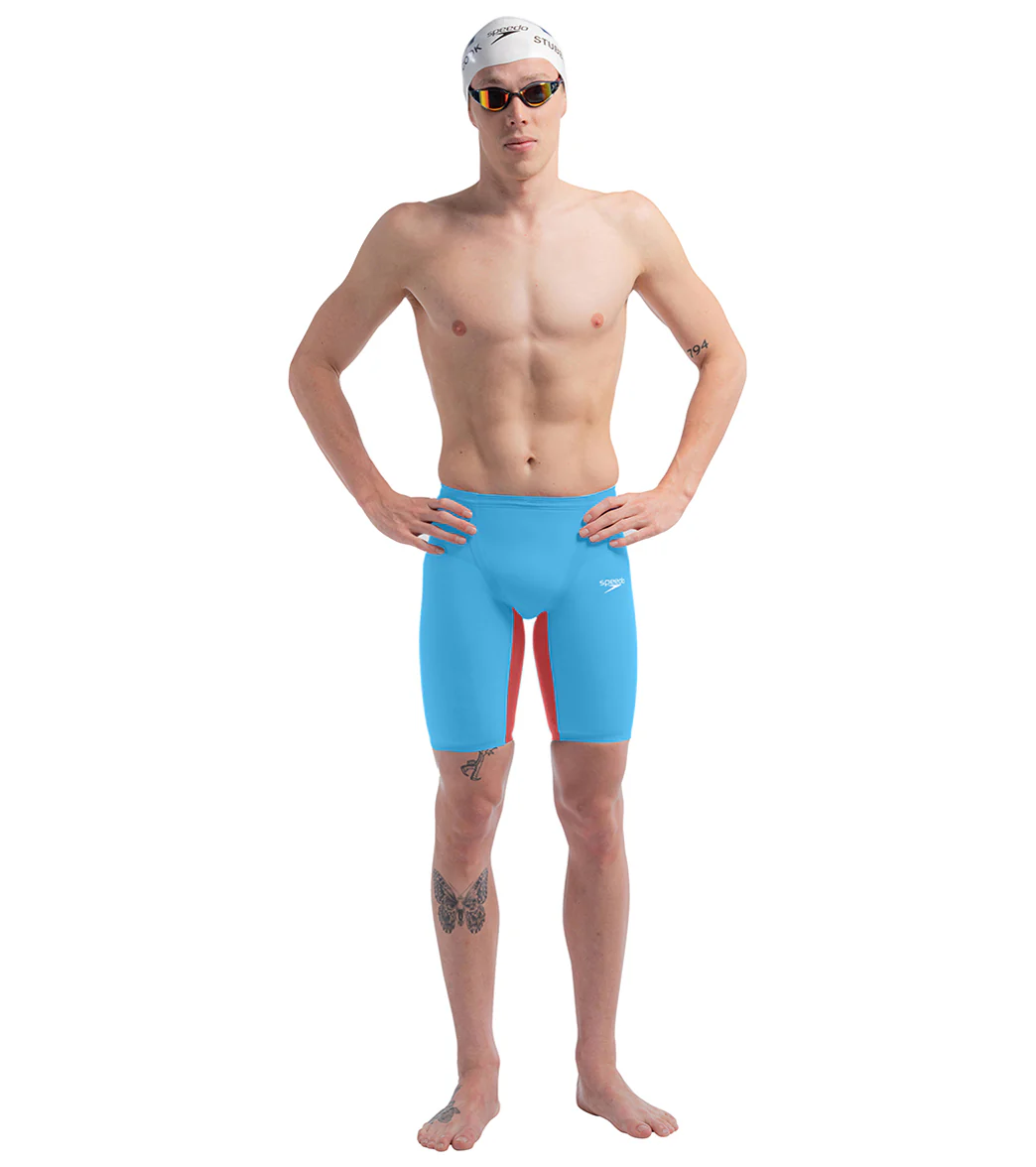Speedo Men's LZR Valor 2.0 Jammer Tech Suit Swimsuit - Image 46