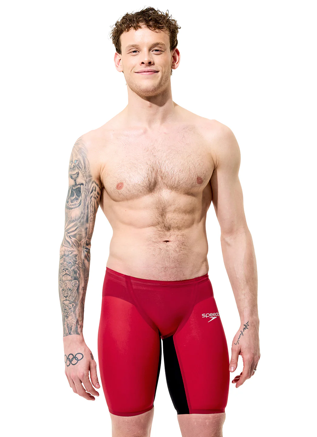 Speedo Men's LZR Valor 2.0 Jammer Tech Suit Swimsuit - Image 74