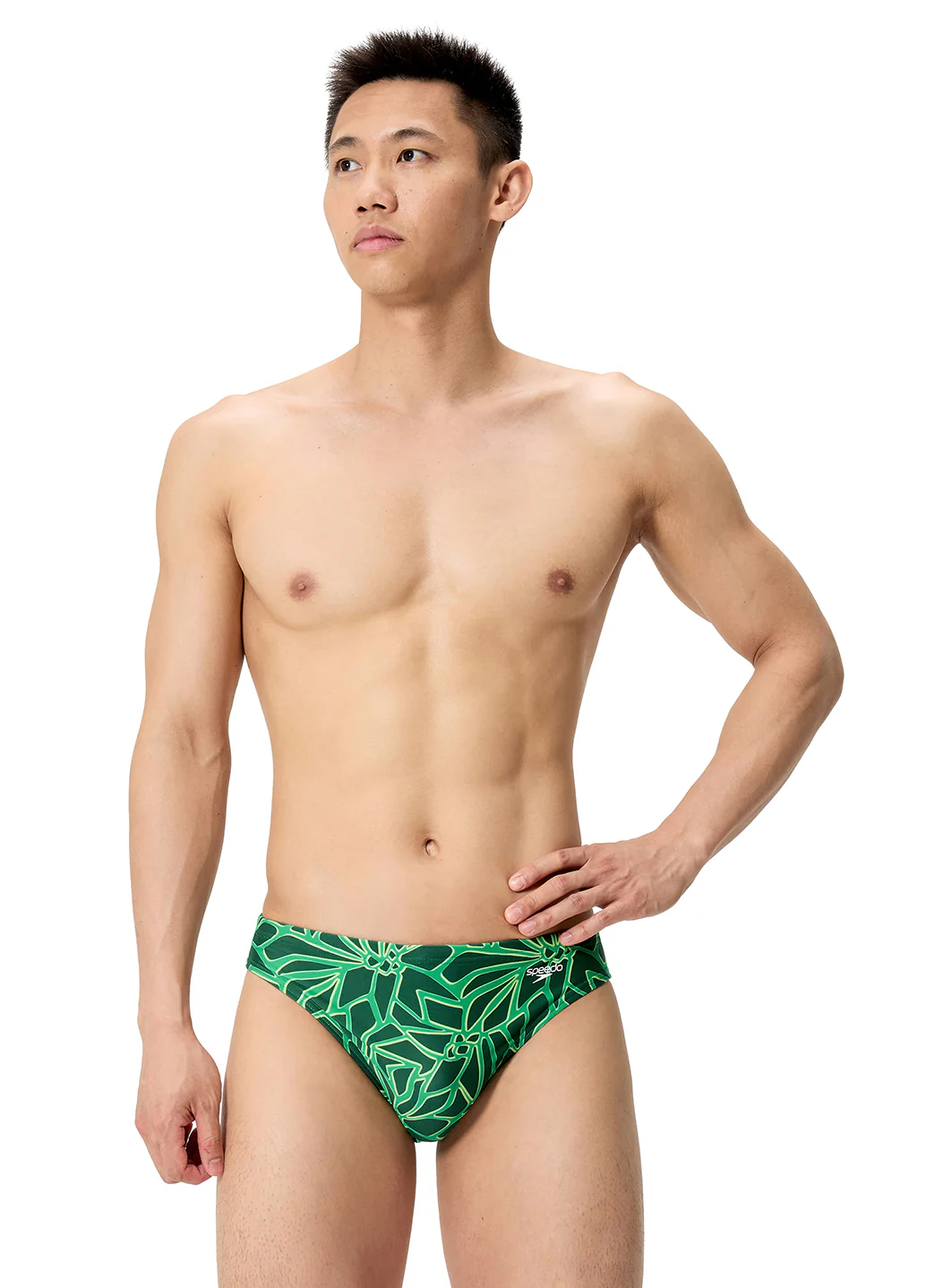 Speedo Men's Petal Polygon Brief Swimsuit - Image 21