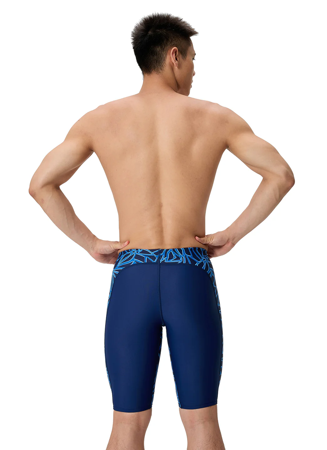 Speedo Men's Petal Polygon Jammer Swimsuit - Image 5