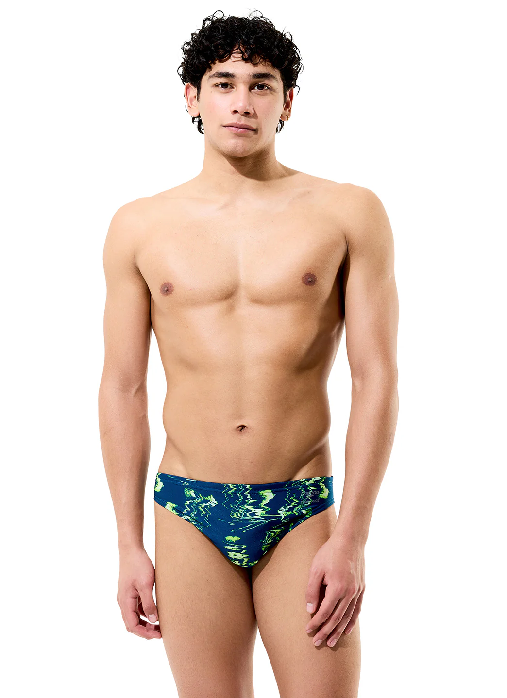 Speedo Men's Printed Brief Swimsuit - Image 2