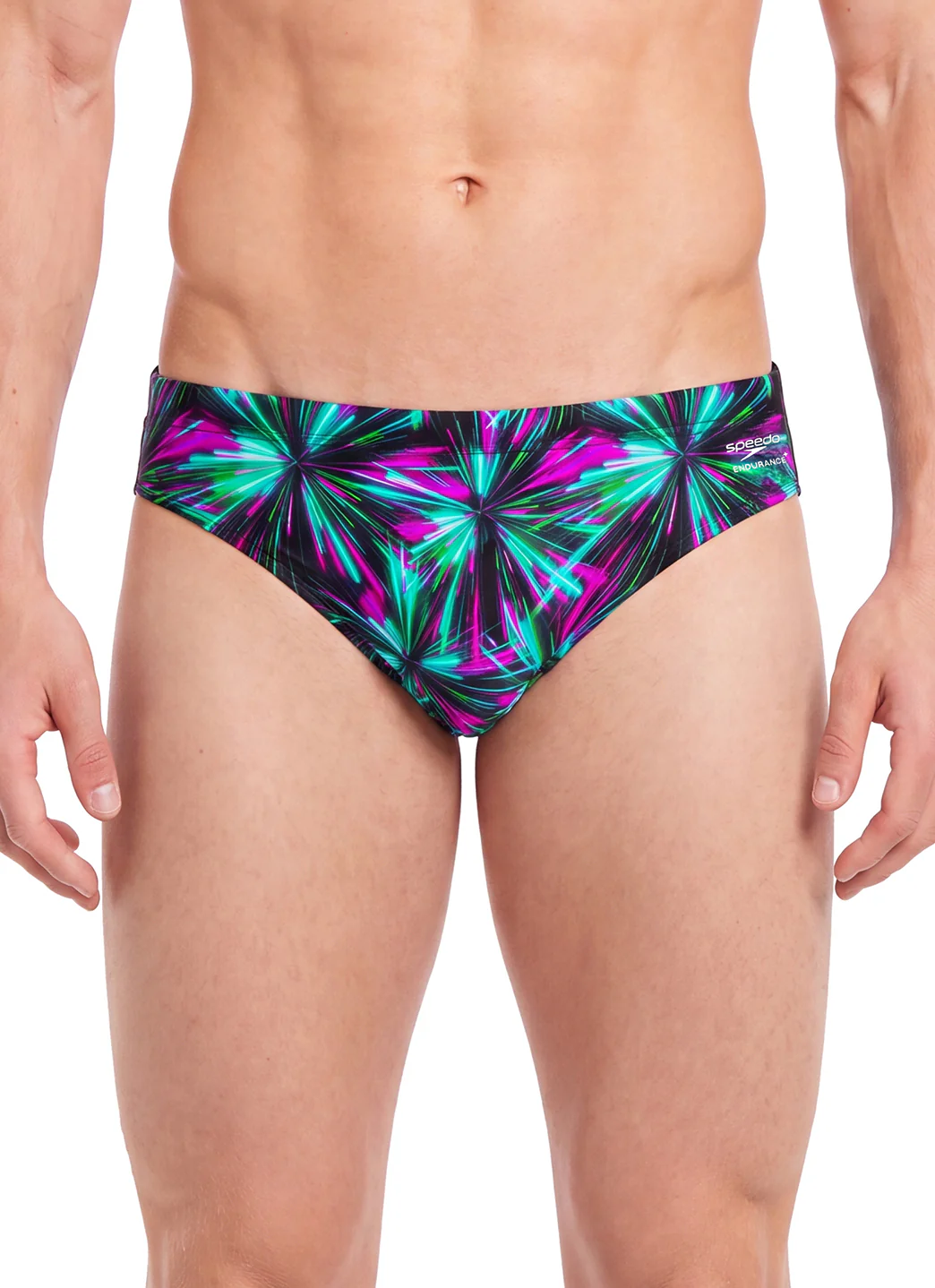 Speedo Men's Printed Brief Swimsuit - Image 21