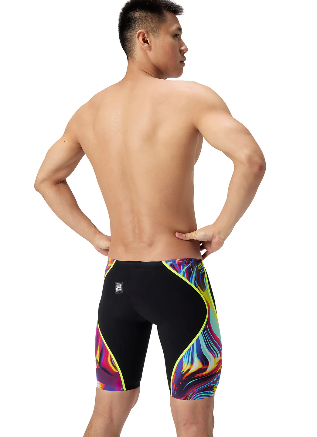 Speedo Men's Printed LZR Intent 2.0 Jammer Tech Suit Swimsuit - Image 4