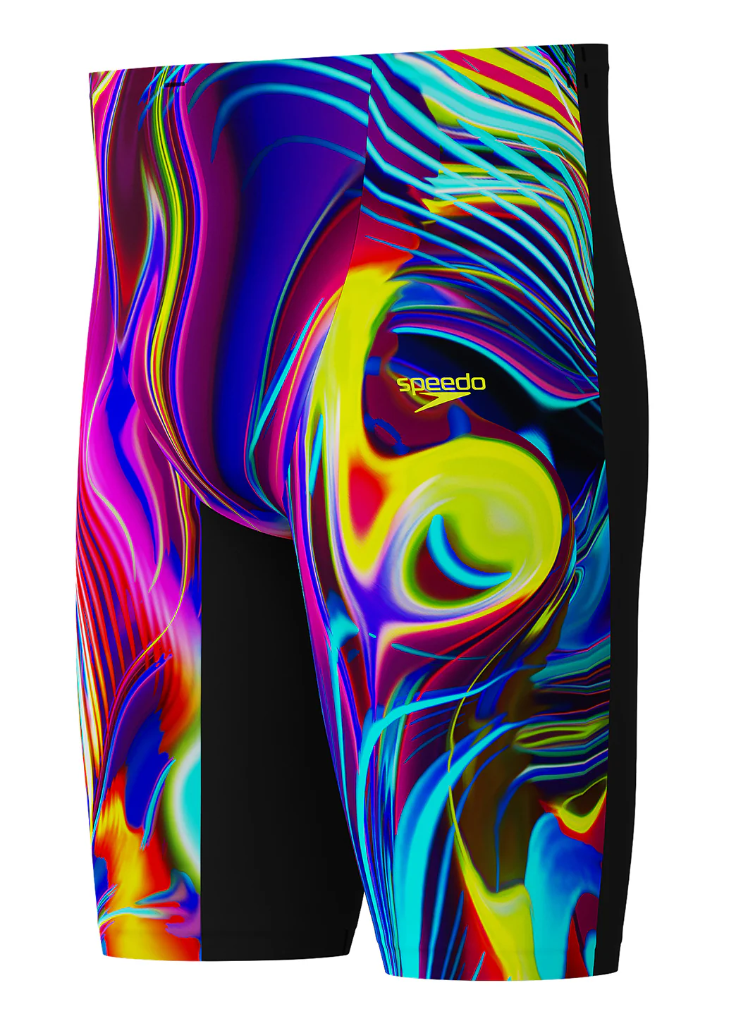 Speedo Men's Printed LZR Valor 2.0 High Waist Jammer Tech Suit Swimsuit - Image 11