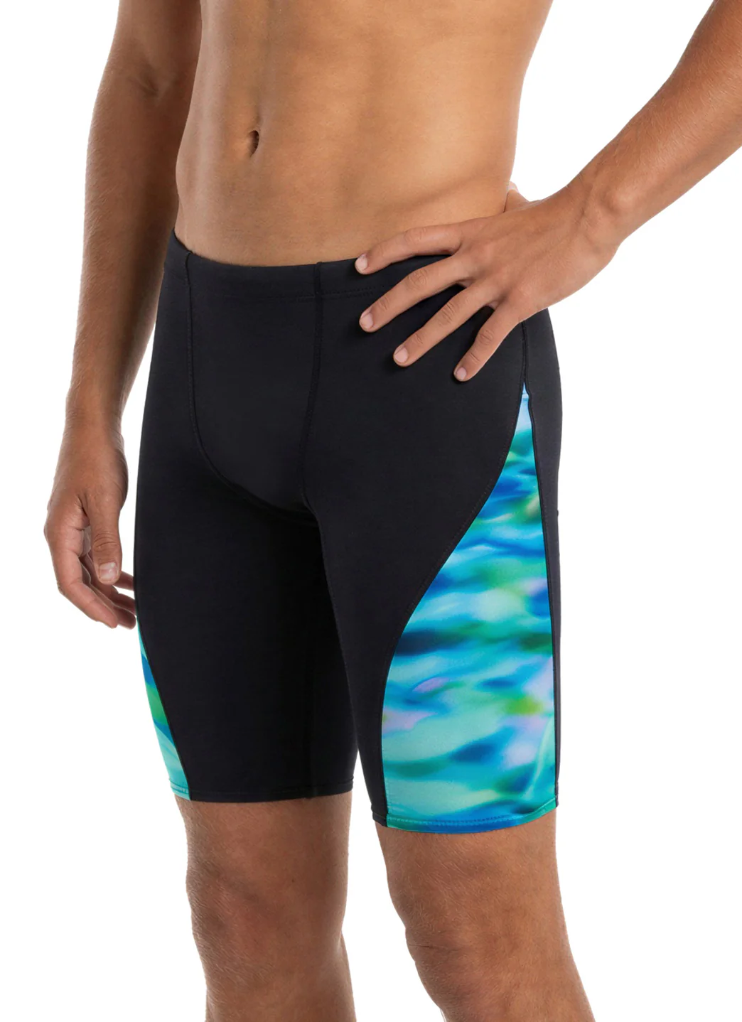 Speedo Men's Printed Splice Jammer Swimsuit - Image 18