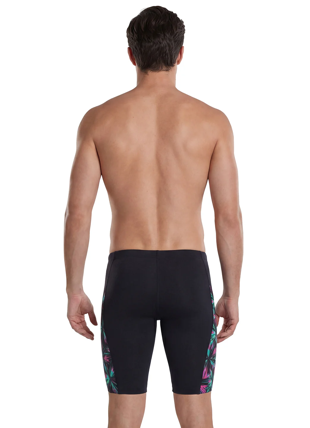 Speedo Men's Printed Splice Jammer Swimsuit - Image 4