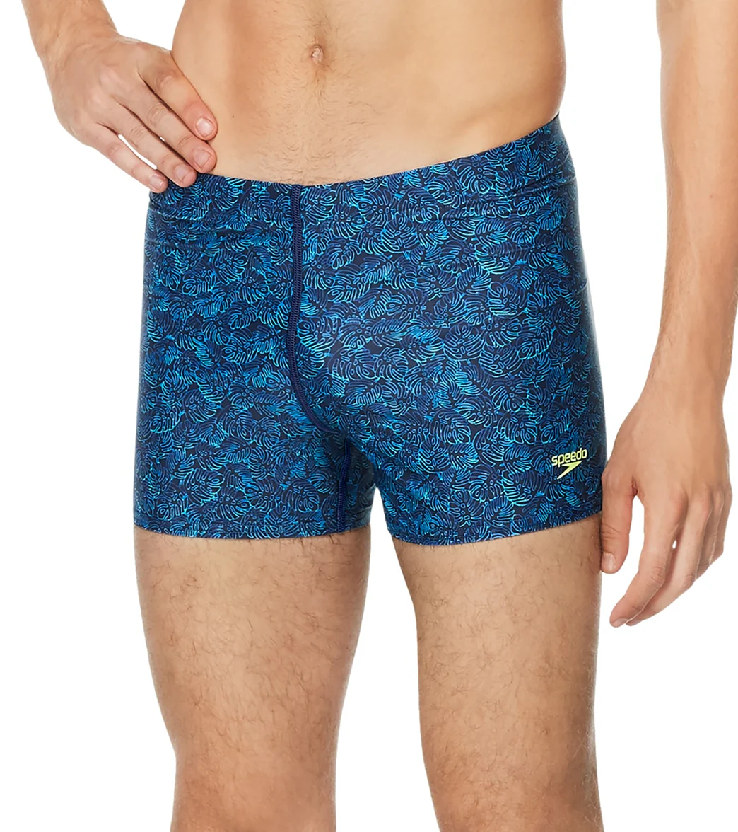 Speedo Men's Printed Square Leg Swimsuit - Image 4