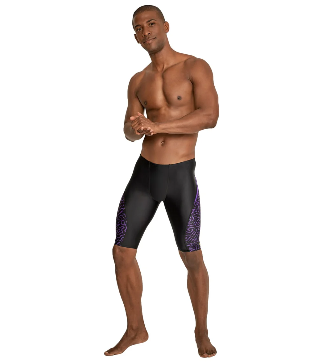Speedo Men's Race Maze Jammer Swimsuit - Image 24