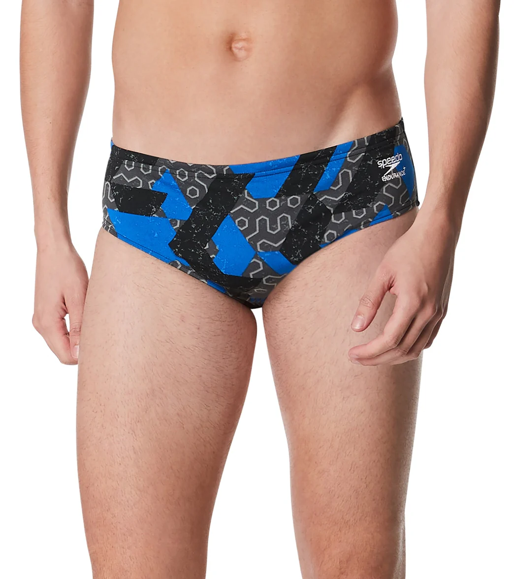 Speedo Men's Ruse Blocks Brief Swimsuit - Image 38