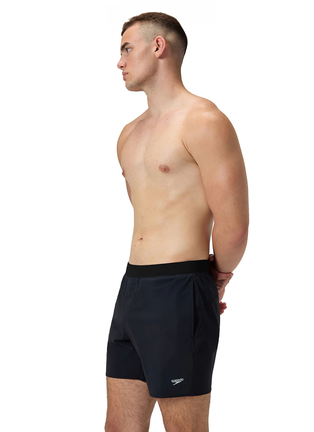 Speedo Men's Solid Lookout 16" Volley Swim Trunks - Image 3