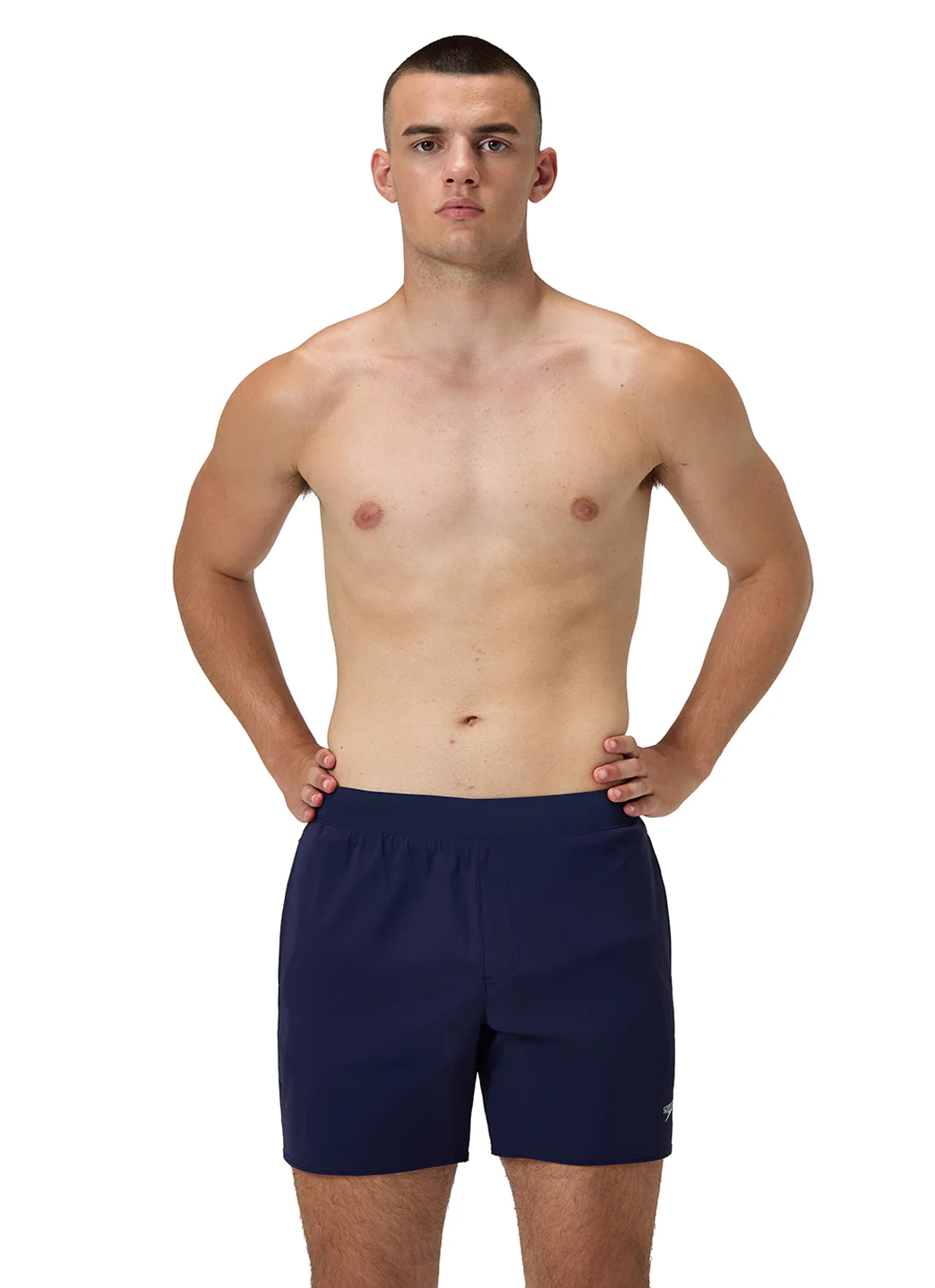 Speedo Men's Solid Lookout 16" Volley Swim Trunks - Image 9