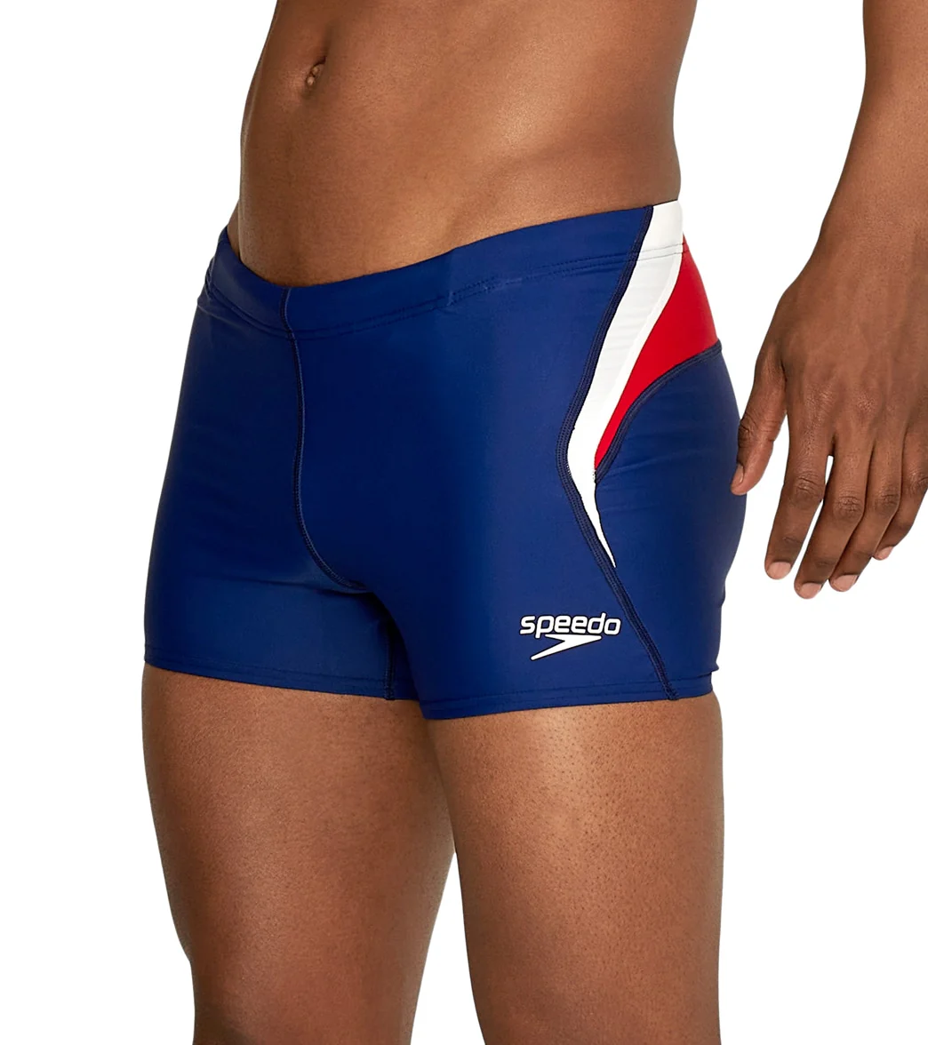 Speedo Men's Splice Square Leg Swimsuit - Image 15