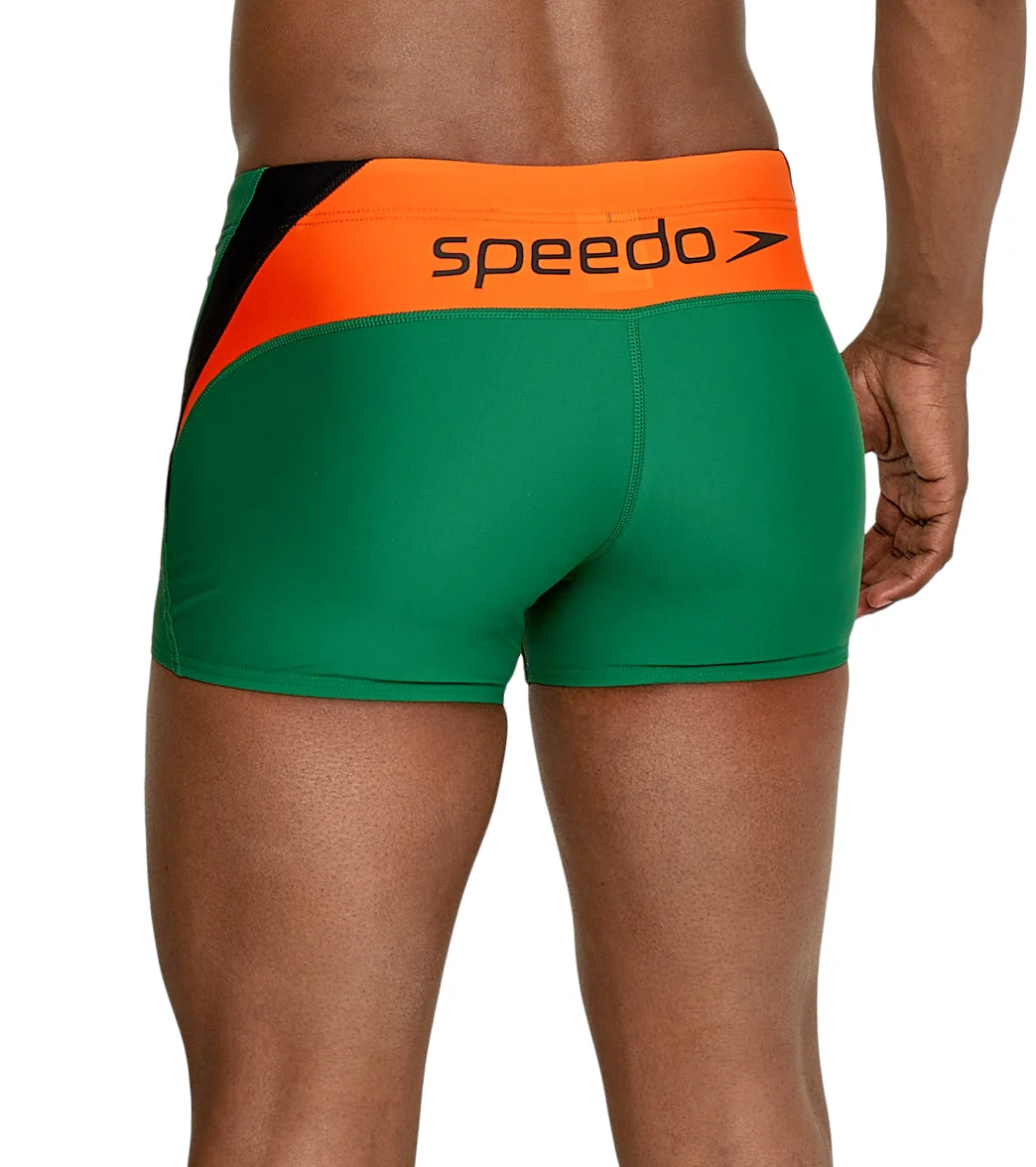 Speedo Men's Splice Square Leg Swimsuit - Image 3