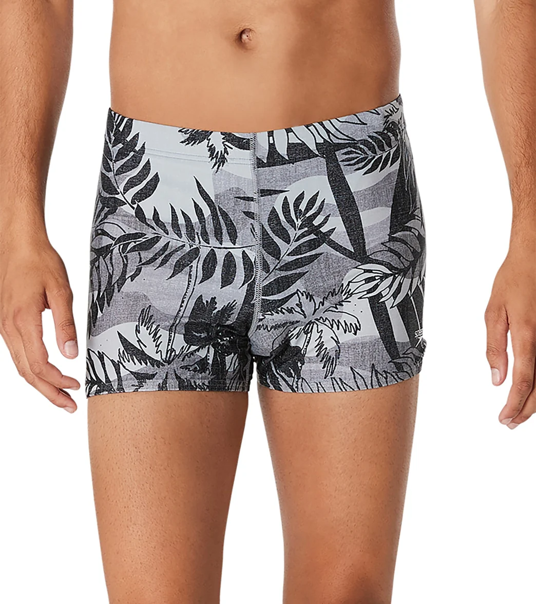 Speedo Men's Splice Square Leg Swimsuit
