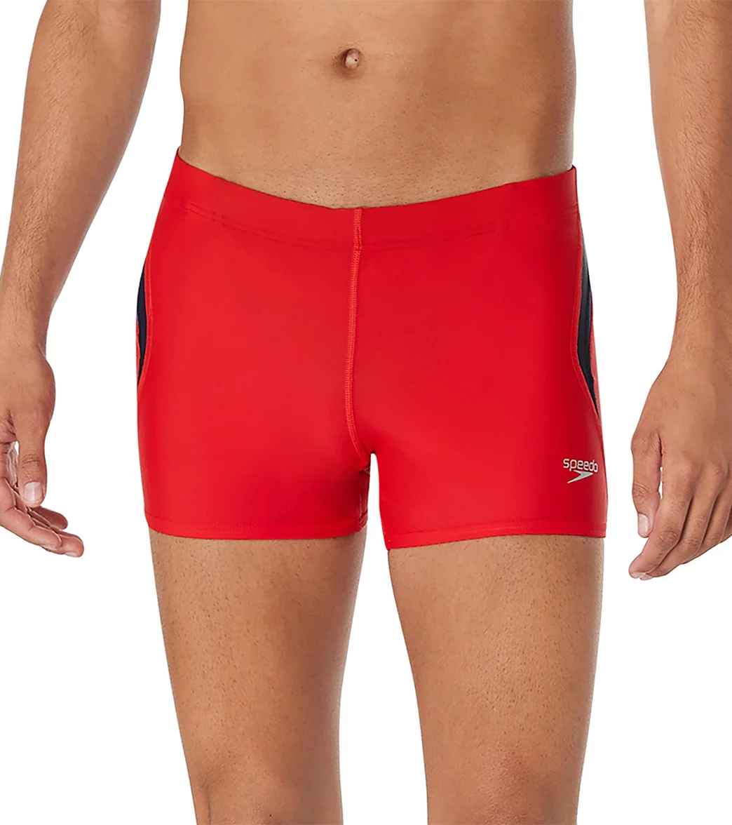 Speedo Men's Splice Square Leg Swimsuit - Image 12