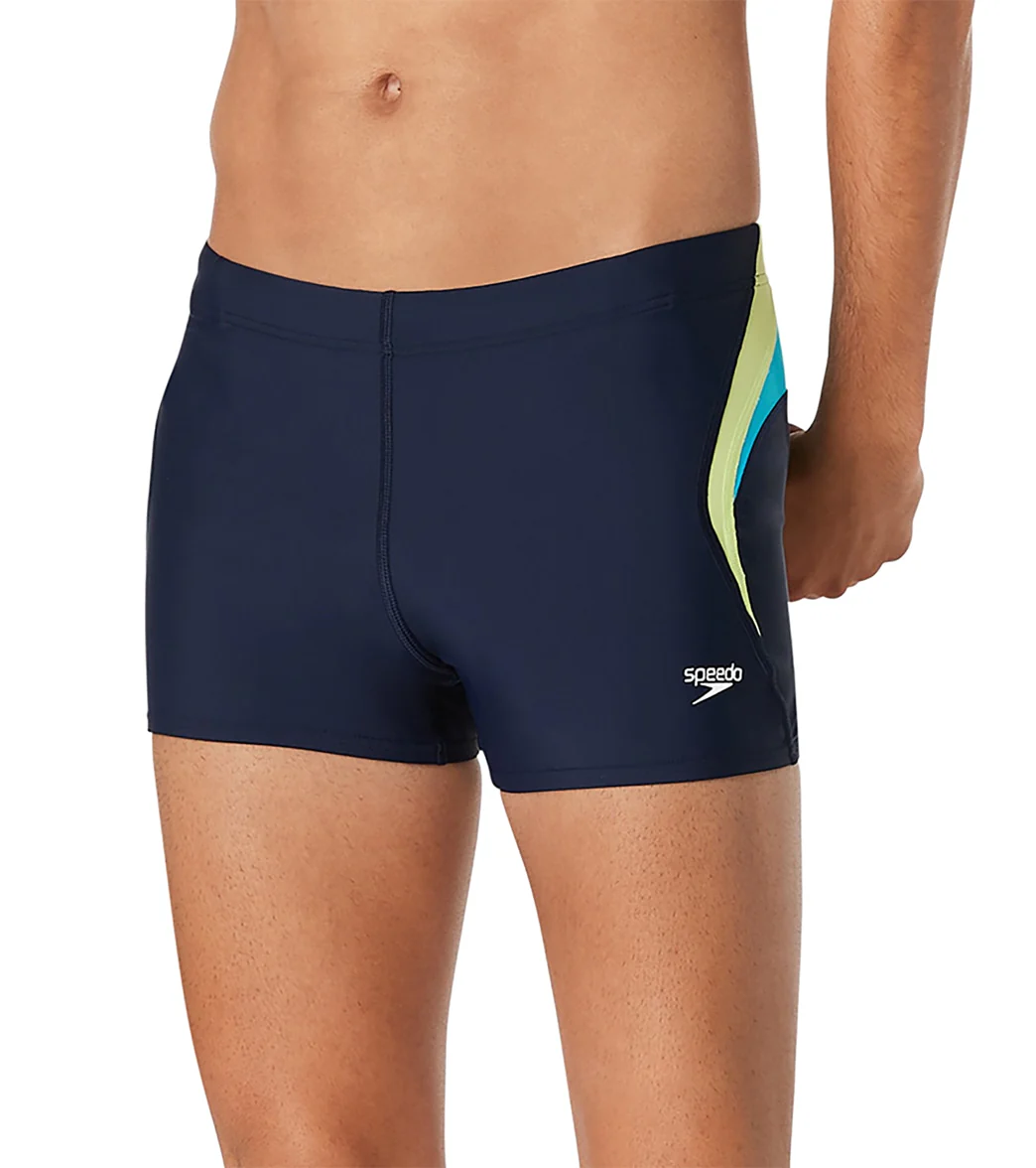 Speedo Men's Splice Square Leg Swimsuit - Image 18