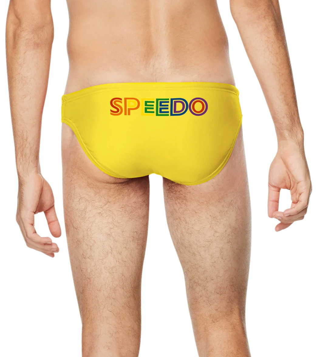 Speedo Pride Men's Solar One Brief Swimsuit - Image 8