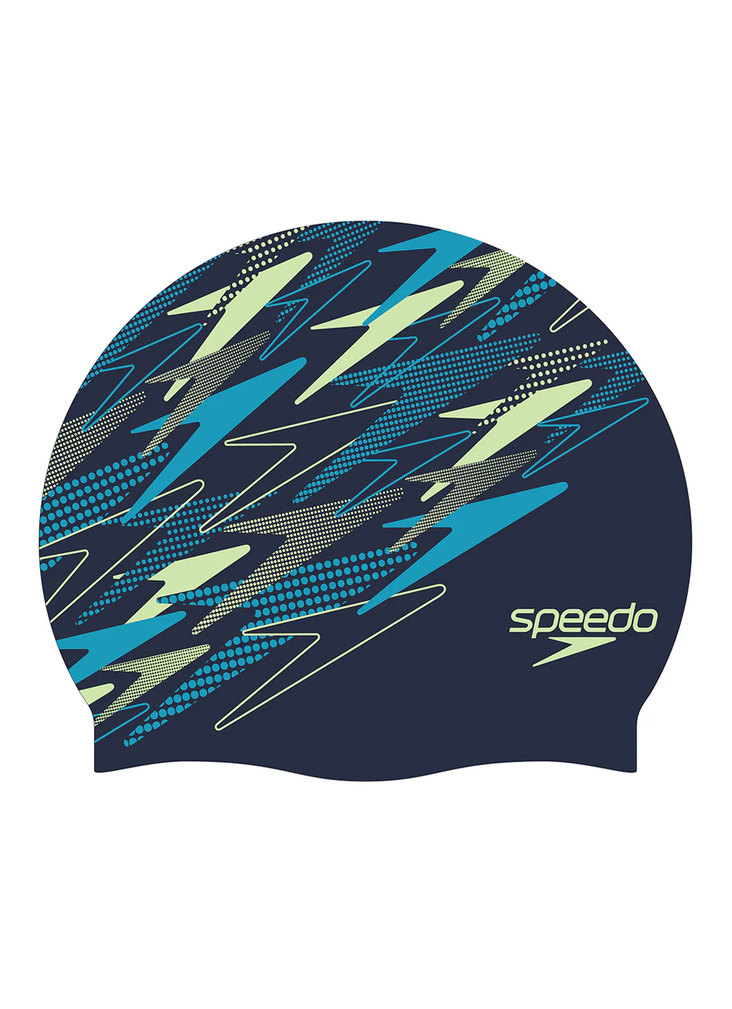 Speedo Printed Silicone Swim Cap - Image 31