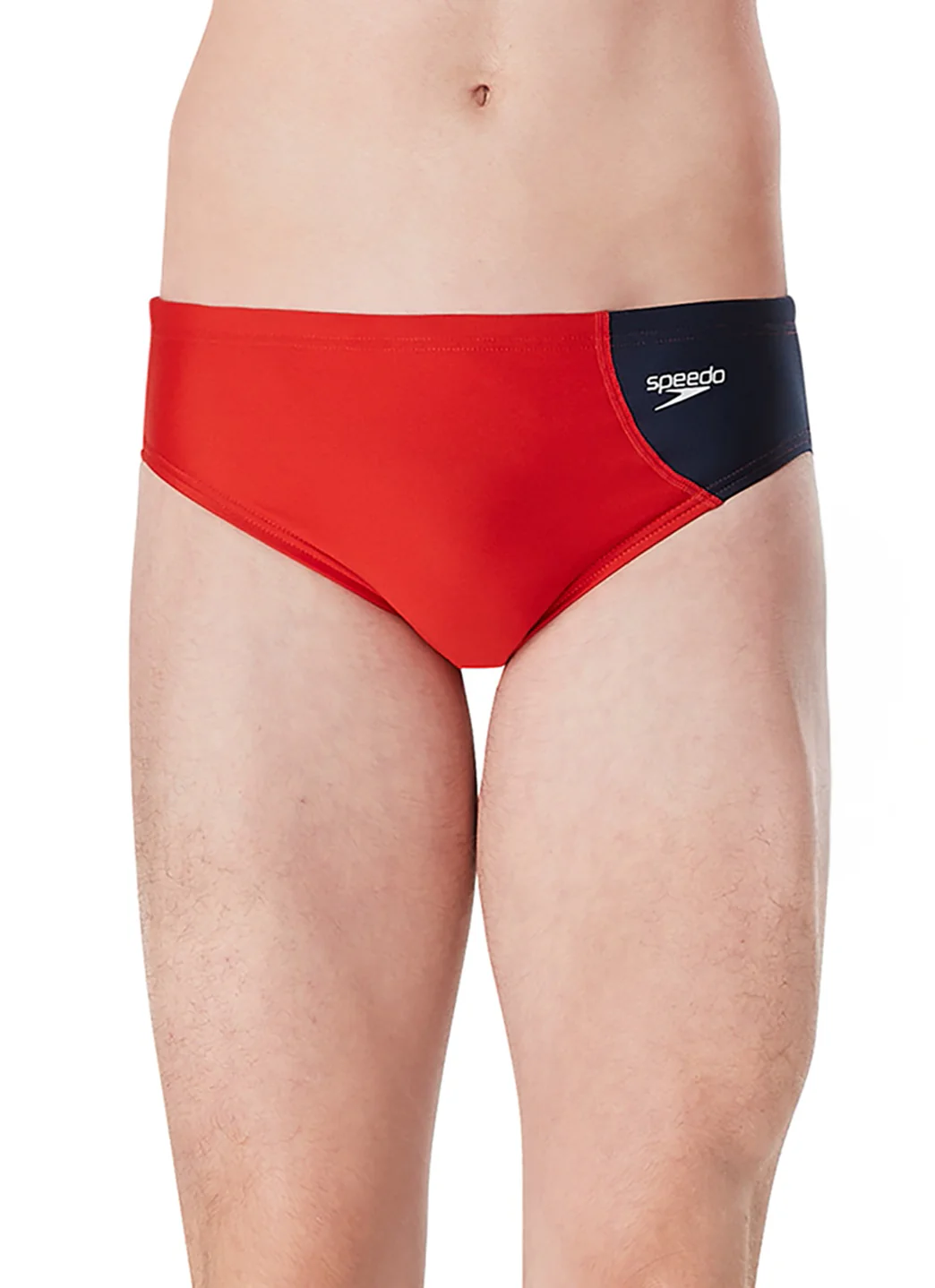 Speedo Vibe Men's Assymetrical Colorblock One Brief Swimsuit - Image 3